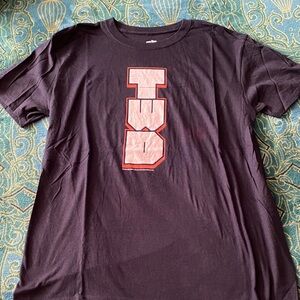 TWD Black and Red Short Sleeve Tee